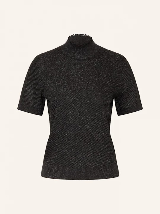 Obrázek produktu Marc Cain Úpletové Tričko S Třpytivou Přízí 900 black