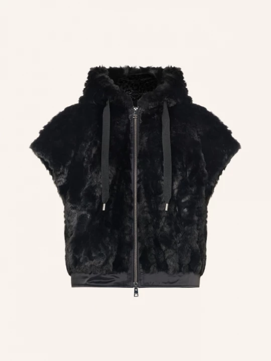 Obrázek produktu Marc Cain Vesta Z Umělé Kožešiny 900 black new