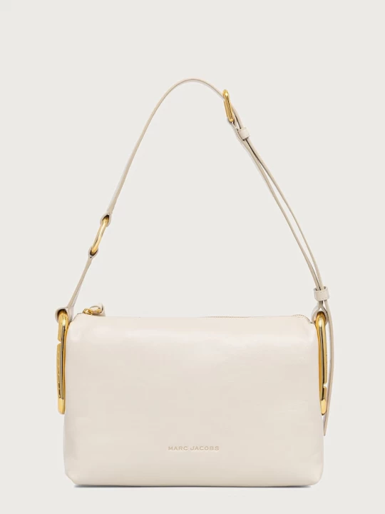 Obrázek produktu MARC JACOBS crossbody kabelka dámská kožená MEDIUM SHOULDER BAG béžová