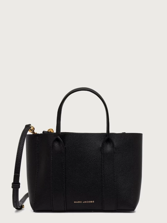 Obrázek produktu MARC JACOBS crossbody kabelka dámská kožená SMALL WORK TOTE černá