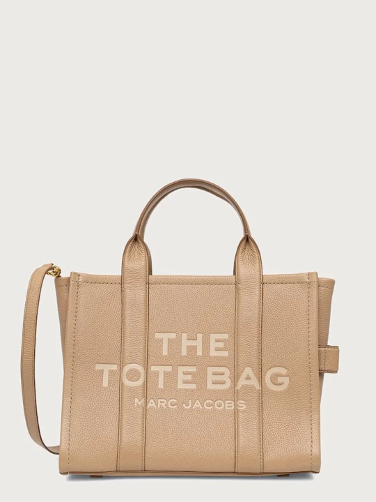 Obrázek produktu MARC JACOBS crossbody kabelka dámská kožená THE MEDIUM TOTE béžová