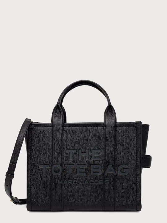 Obrázek produktu MARC JACOBS crossbody kabelka dámská kožená THE MEDIUM TOTE černá