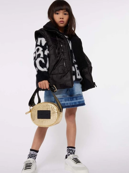 Obrázek produktu MARC JACOBS Dětská oboustranná vesta Marc Jacobs černá