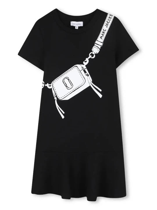 Obrázek produktu MARC JACOBS Dětské bavlněné šaty černá