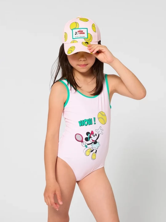 Obrázek produktu MARC JACOBS Jednodílné dětské plavky Marc Jacobs růžová