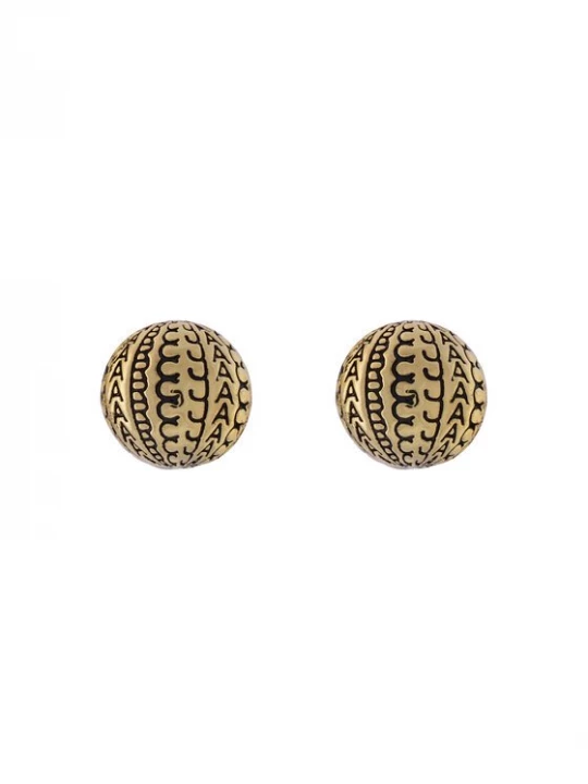 Obrázek produktu Marc Jacobs Naušnice The Monogram Stud 2S4JER001J53 Zlatá