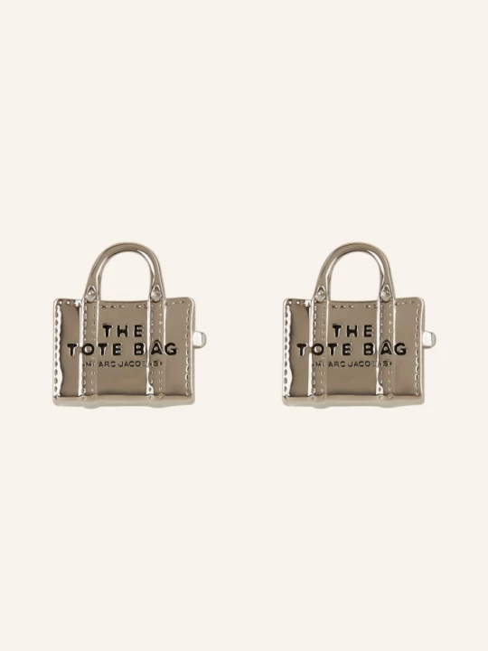 Obrázek produktu Marc Jacobs Náušnice The Tote Bag Studs stříbrná