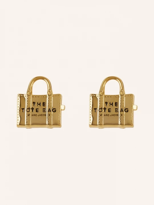 Obrázek produktu Marc Jacobs Náušnice The Tote Bag Studs zlatá