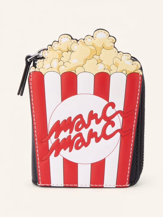 Obrázek produktu Marc Jacobs Peněženka The Popcorn Slim Compact Wallet černá / červená / bílá