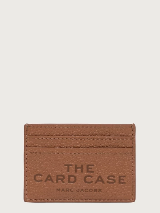 Obrázek produktu MARC JACOBS pouzdro na karty dámské kožené THE CARD CASE hnědá