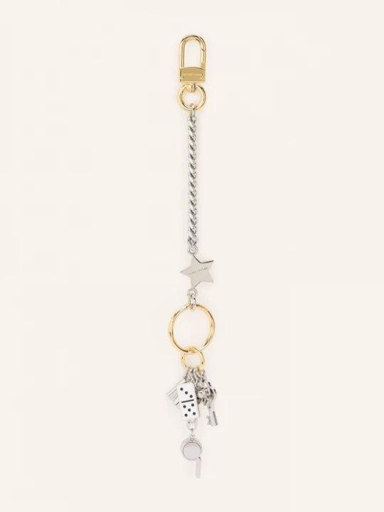 Obrázek produktu Marc Jacobs Přívěsek Na Tašku The Cluster Charm stříbrná / zlatá