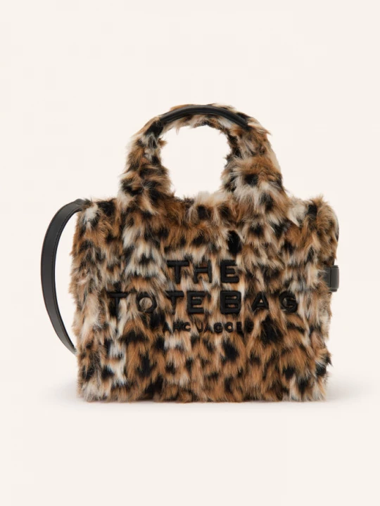 Obrázek produktu Marc Jacobs Shopper The Small Tote Bag S Umělou Kožešinou béžová / hnědá / černá