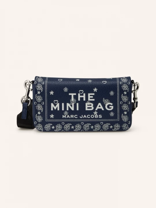 Obrázek produktu Marc Jacobs Taška Přes Rameno The Mini Bag Bandana Leather tmavě modrá / bílá