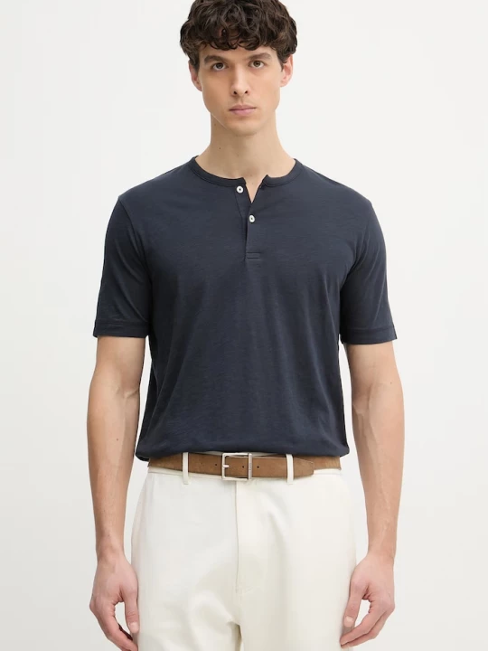 Obrázek produktu Marc O'Polo basic tričko pánské bavlněné námořnická modř