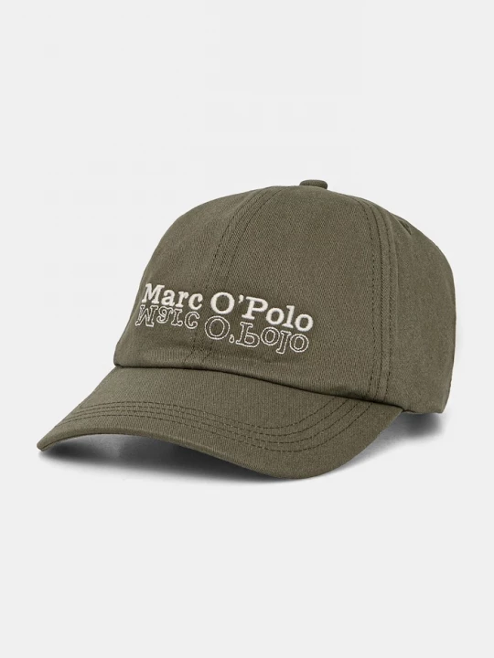 Obrázek produktu Marc O'Polo Bavlněná baseballová čepice Marc O'Polo zelená