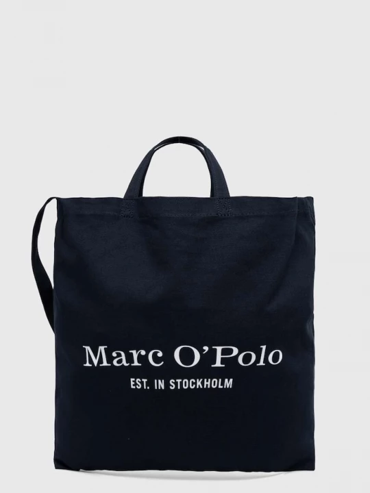 Obrázek produktu Marc O'Polo Bavlněná kabelka Marc O'Polo námořnická modř