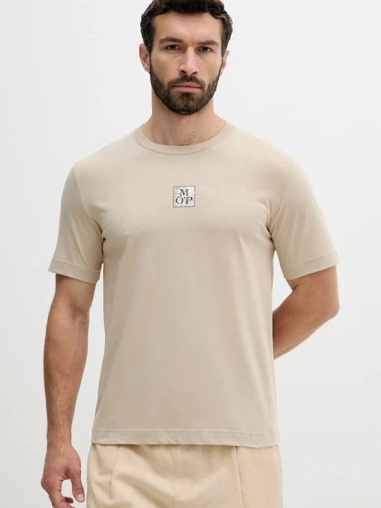 Obrázek produktu Marc O'Polo Bavlněné tričko béžová