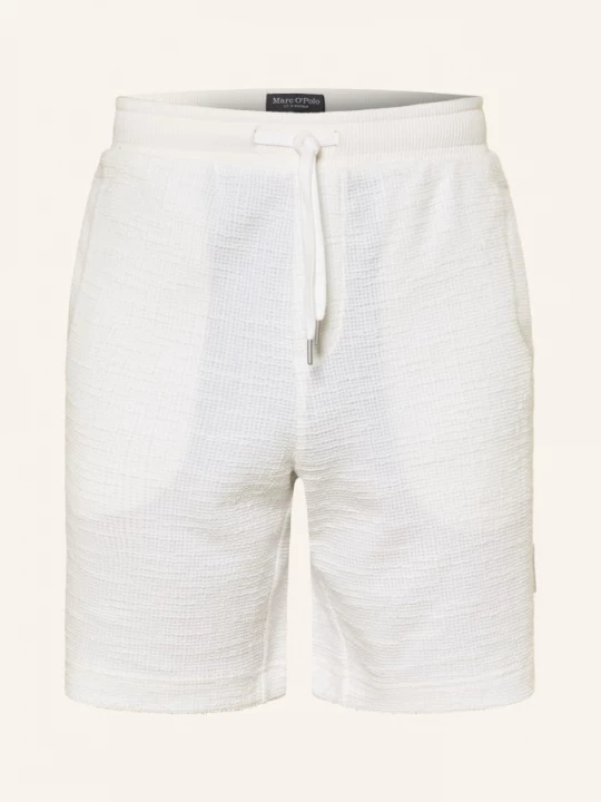 Obrázek produktu Marc O'polo Bouclé Šortky Relaxed Fit bílá