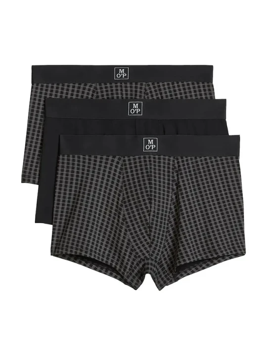Obrázek produktu Marc O'Polo boxerky pánské bavlněné s elastanem 3-pack černá