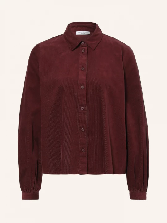 Obrázek produktu Marc O'polo Denim Kordová Košilová Halenka tmavě červená