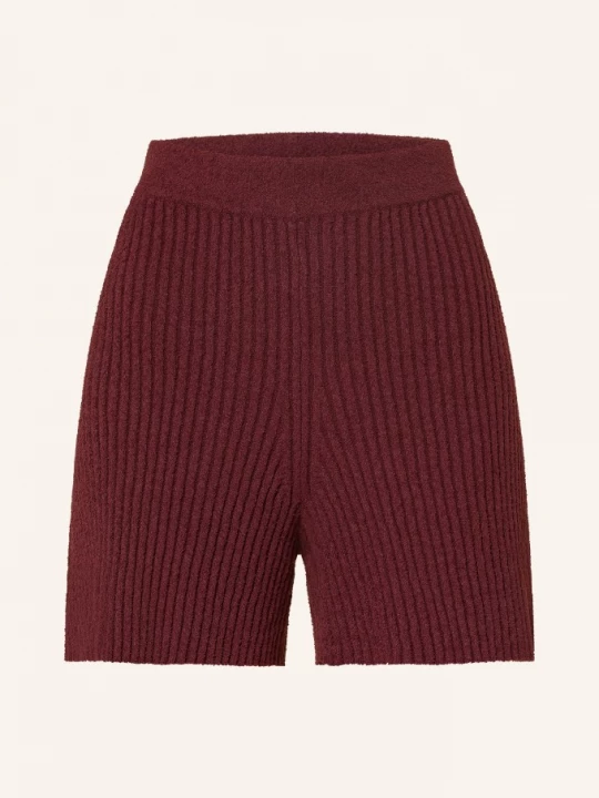 Obrázek produktu Marc O'polo Denim Pletené Šortky Z Bouclé tmavě červená