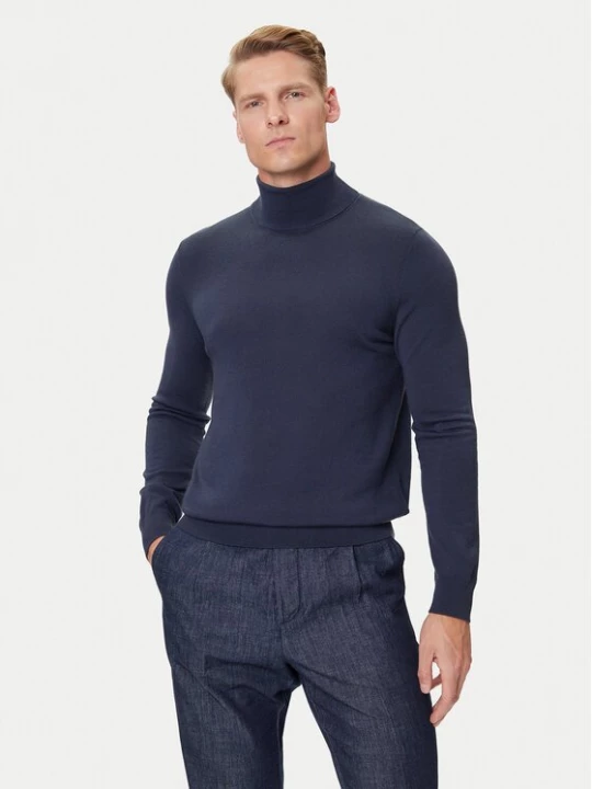 Obrázek produktu Marc O'Polo Denim Rolák 5000007221 Tmavomodrá Regular Fit