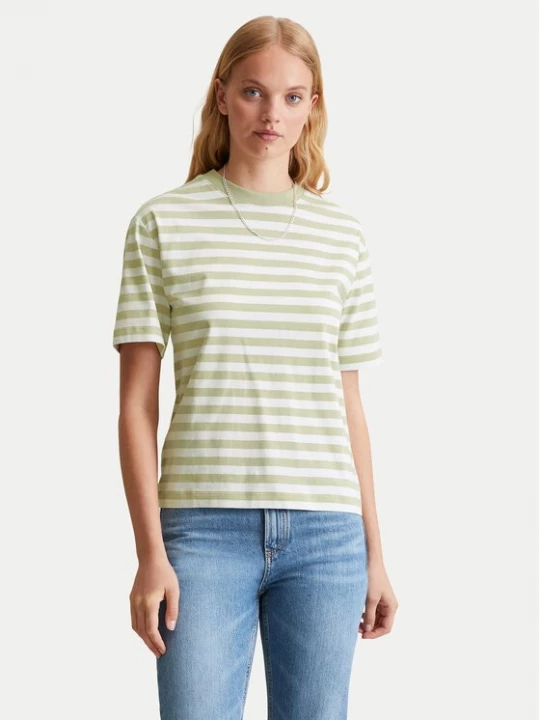 Obrázek produktu Marc O'Polo Denim T-Shirt 500 0006 509 Zelená Relaxed Fit