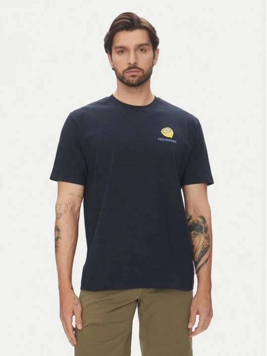 Obrázek produktu Marc O'Polo Denim T-Shirt 500 0007 263 Tmavomodrá Oversize