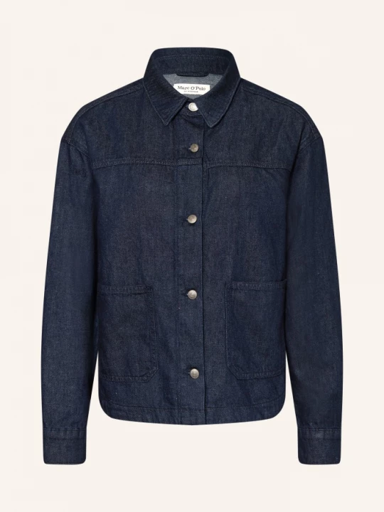 Obrázek produktu Marc O'polo Džínová Blůza S Lnem 4440 dark blue_multi_01