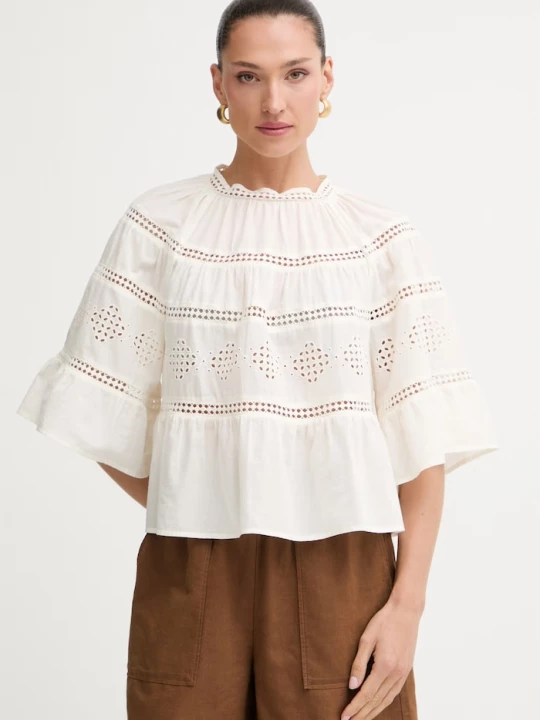 Obrázek produktu Marc O'Polo halenka dámská bavlněná béžová