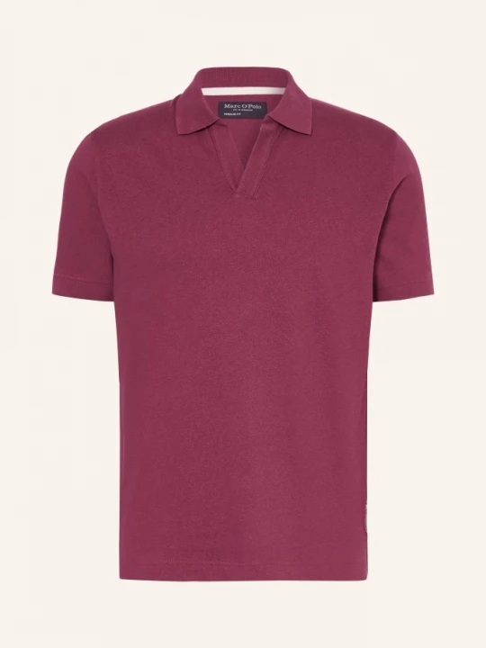 Obrázek produktu Marc O'polo Jerseyové Polo Tričko Regular Fit tmavě červená