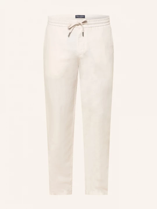 Obrázek produktu Marc O'polo Kalhoty Osby Jogger V Joggingovém Stylu, Zúžený Střih, S Lněným Prvkem krémová