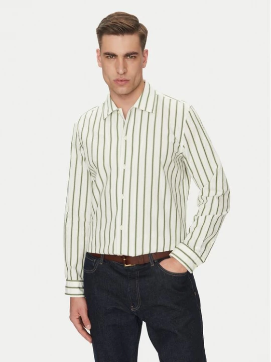 Obrázek produktu Marc O'Polo Košile 522 7216 42598 Zelená Regular Fit