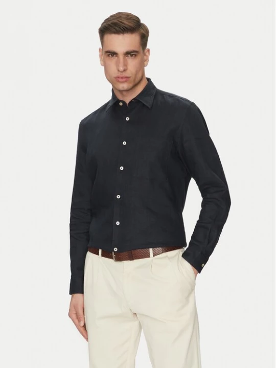 Obrázek produktu Marc O'Polo Košile M23 7428 42318 Tmavomodrá Regular Fit