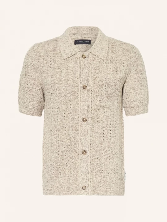 Obrázek produktu Marc O'polo Pletená Košile Slim Fit béžová