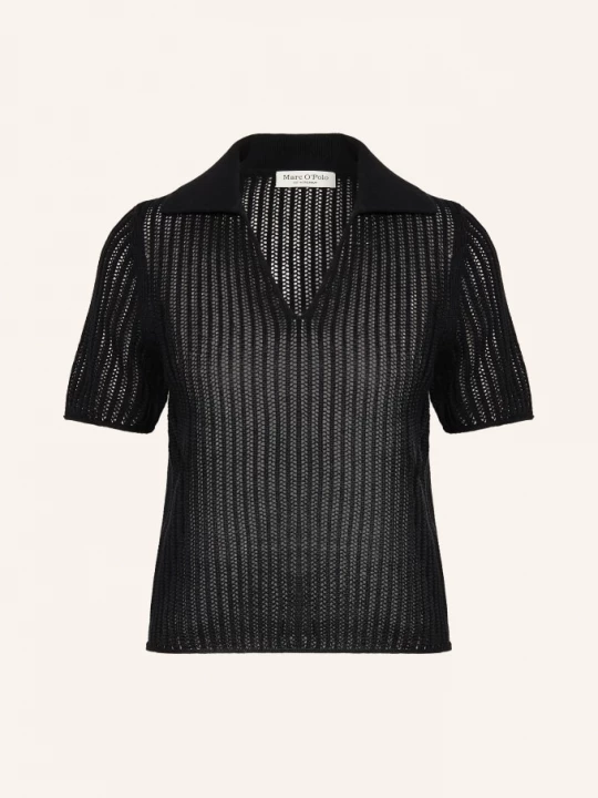 Obrázek produktu Marc O'polo Pletené Polo Tričko černá