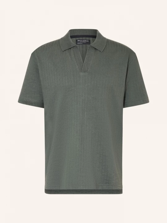 Obrázek produktu Marc O'polo Pletené Polo Tričko Relaxed Fit petrolejová