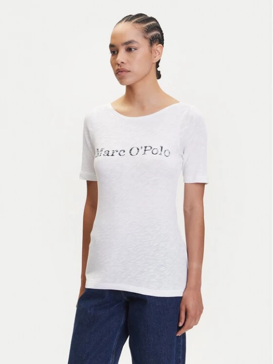 Obrázek produktu Marc O'Polo T-Shirt 504 2261 51231 Bílá Regular Fit