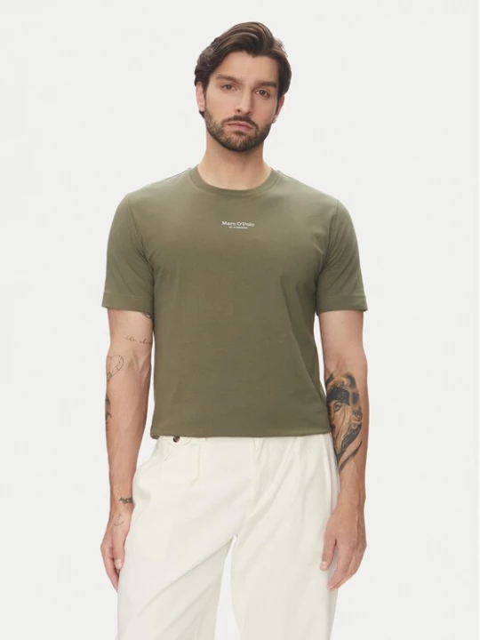 Obrázek produktu Marc O'Polo T-Shirt 523 2012 51382 Zelená Regular Fit