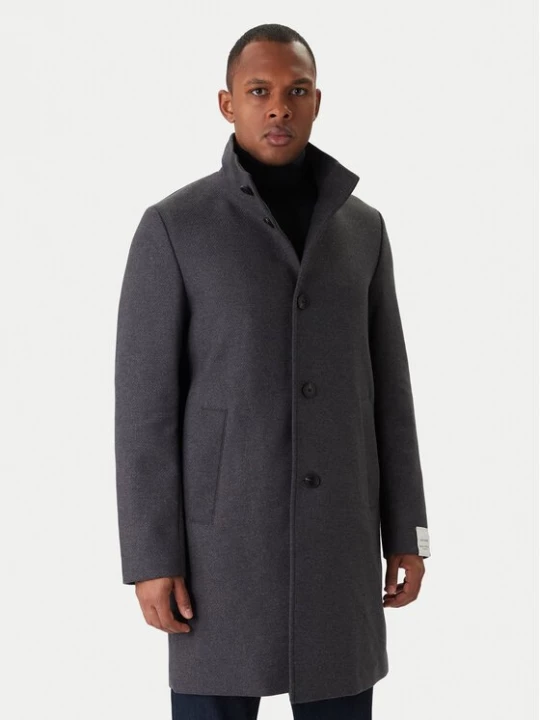 Obrázek produktu Marc O'Polo Vlněný kabát 529 0288 71044 Šedá Regular Fit