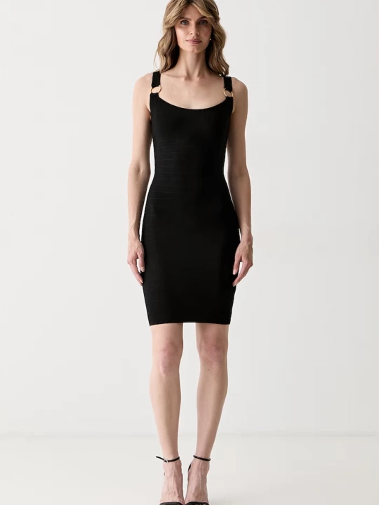 Obrázek produktu Marciano by Guess bodycon šaty s viskózou ELLA černá