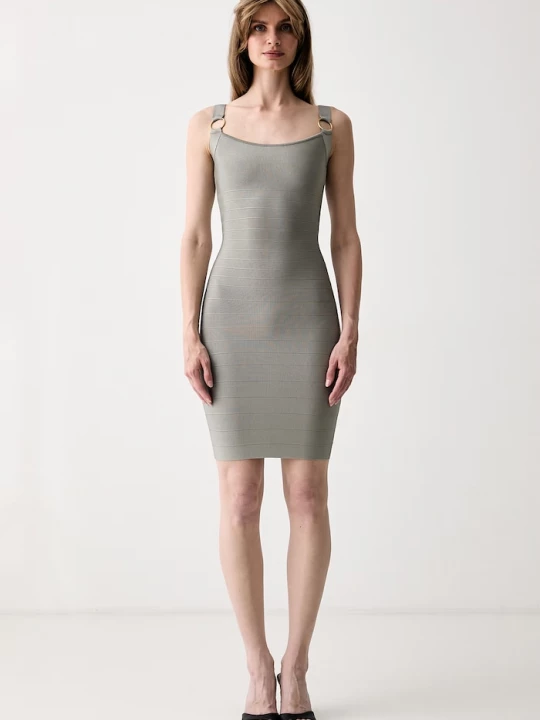 Obrázek produktu Marciano by Guess bodycon šaty s viskózou ELLA zelená