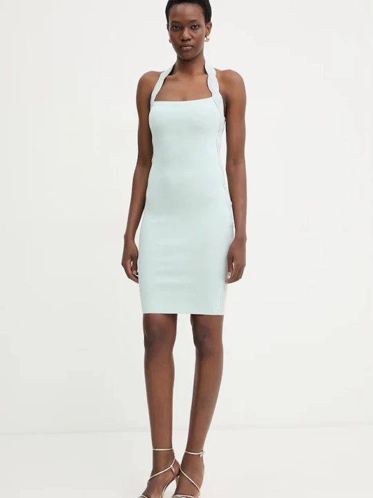 Obrázek produktu Marciano by Guess bodycon šaty s viskózou RANIA modrá