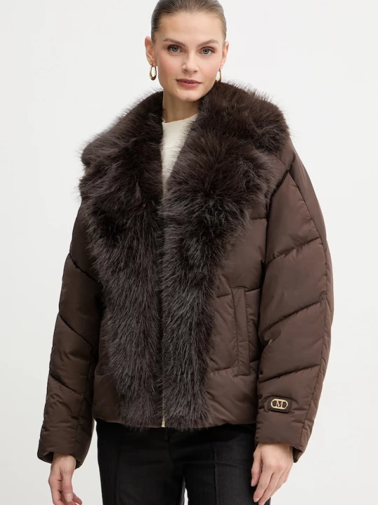 Obrázek produktu Marciano by Guess Bunda Marciano by Guess ESTELLA hnědá