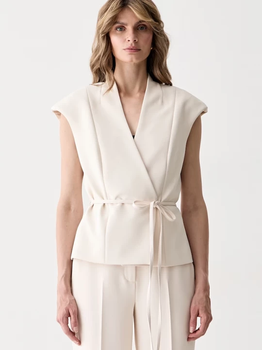 Obrázek produktu Marciano by Guess dvořadá vesta dámská JASMINE béžová
