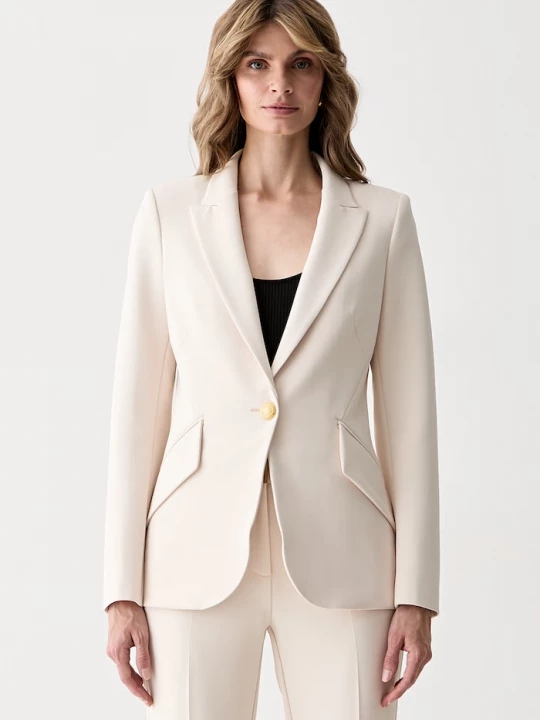 Obrázek produktu Marciano by Guess jednořadé sako dámské JASMINE béžová