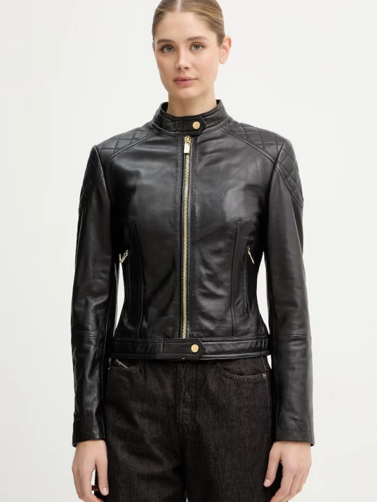 Obrázek produktu Marciano by Guess Kožená bunda Marciano by Guess NADA černá