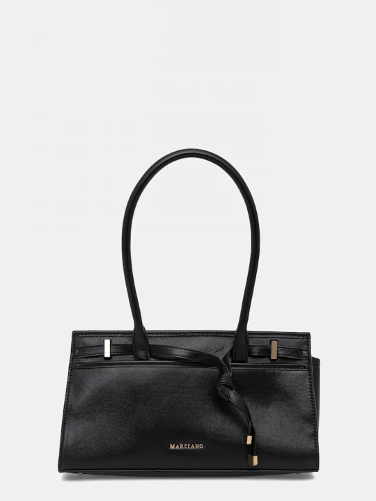 Obrázek produktu Marciano by Guess Kožená kabelka Marciano by Guess černá