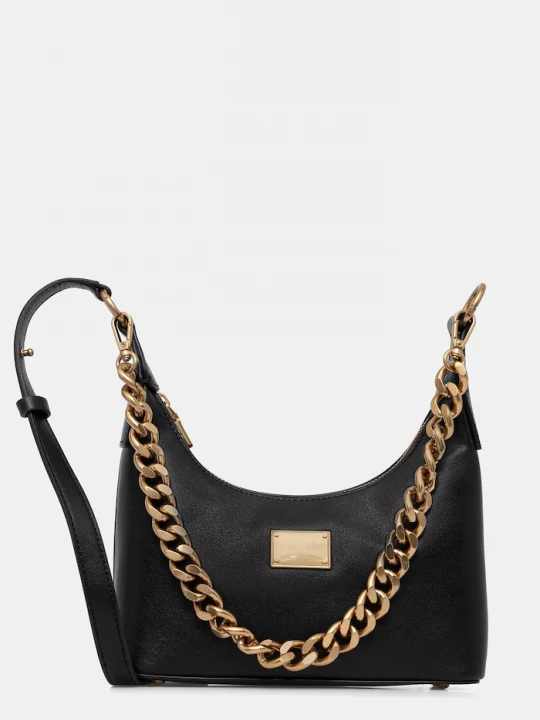 Obrázek produktu Marciano by Guess Kožená kabelka Marciano by Guess černá