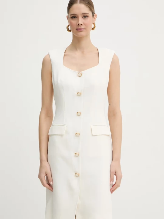 Obrázek produktu Marciano by Guess šaty s viskózou GRETHA béžová